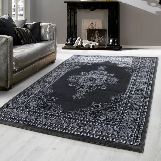 Orientalischer Teppich Kurzflor Orientteppich, Ornament Stil, Wohnzimmerteppich
