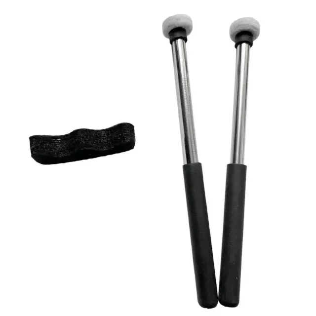 2 Pieces Tongue Drum Mallets Mallet Percussion Drumsticks for Glockenspiel