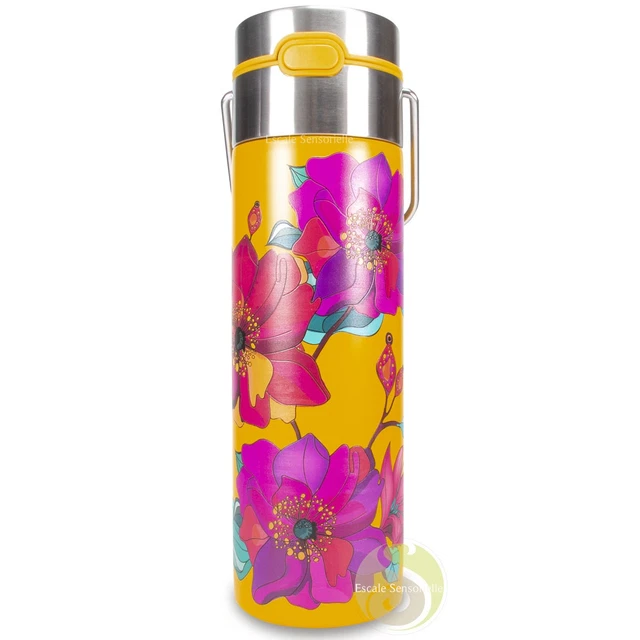 Gourde Isotherme Padma Leeza Multicolore 250-500 Ml - Thermos Nomade Pour Voyage - Neuve