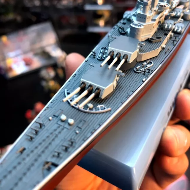 USS WWII Washington Battleship Battleship Alloy Ship Model Toy Collection 1:1000
