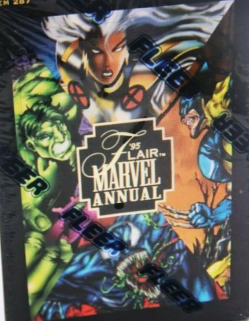1995 FLAIR MARVEL ANNUAL SINGLE BASE Trading Card ...Complete Your Set!