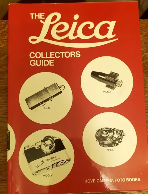 Sc 1976 The Leica Film Xamera Collectors Guide Book, Well Illustrated.....