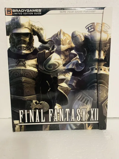 Final Fantasy XII 12 Limited Edition Strategy Guide Brady guide.
