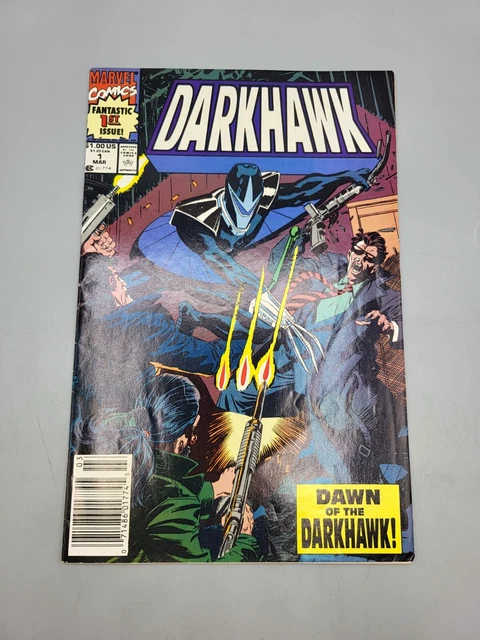 Darkhawk Vol 1 #1 March 1991 Dawn Of The Darkhawk Newsstand Marvel Comic Book