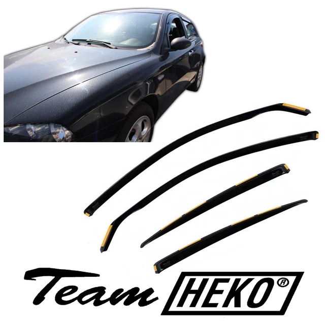 Deflettori D'Aria Antiturbo Farad Per Alfa Romeo 159 SW 2005 - 4 Porte - Foto 9