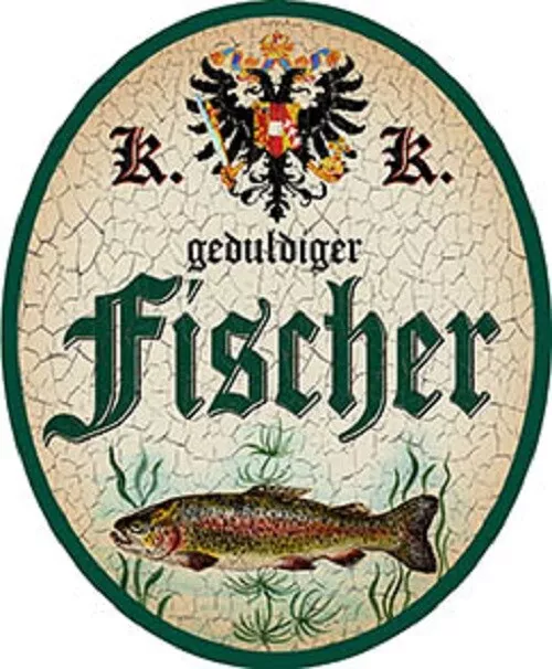 Fischer + Nostalgieschild