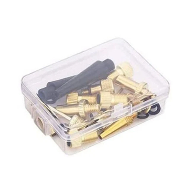 Kit Adaptateur Valve Pompe à Air - Pour Vélo, Ballons, Jouets Gonflables - 10 Pièces