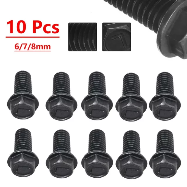 Vis pratique en acier au carbone 10 pièces M8 M7 M6 pour précision pour machin