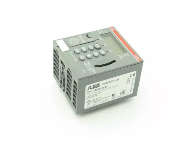 ABB PM583-ETH 1SAP140300R0271 Central Processing Unit 1MB Ethernet SD