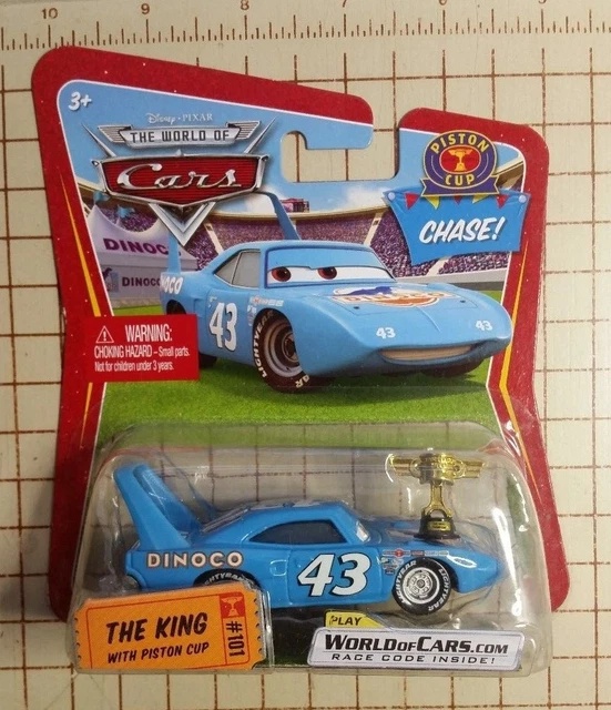 Disney Pixar Cars The King with Piston Cup Chase