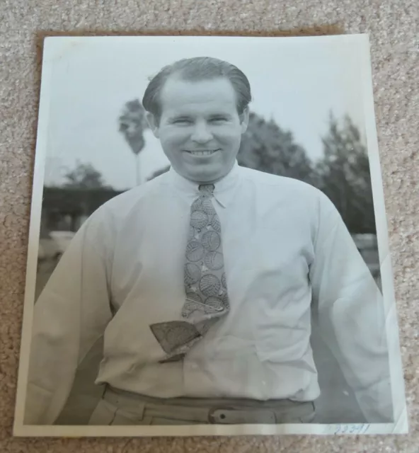 Golf Pga Ralph Guldahl  Hall Of Fame Photo Original Professional Vintage