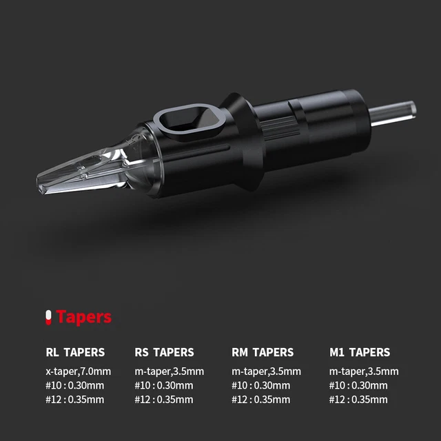 20pcs STIGMA Tattoo Cartridge Needles Sterile Disposable Round Liner RL RS RM M1