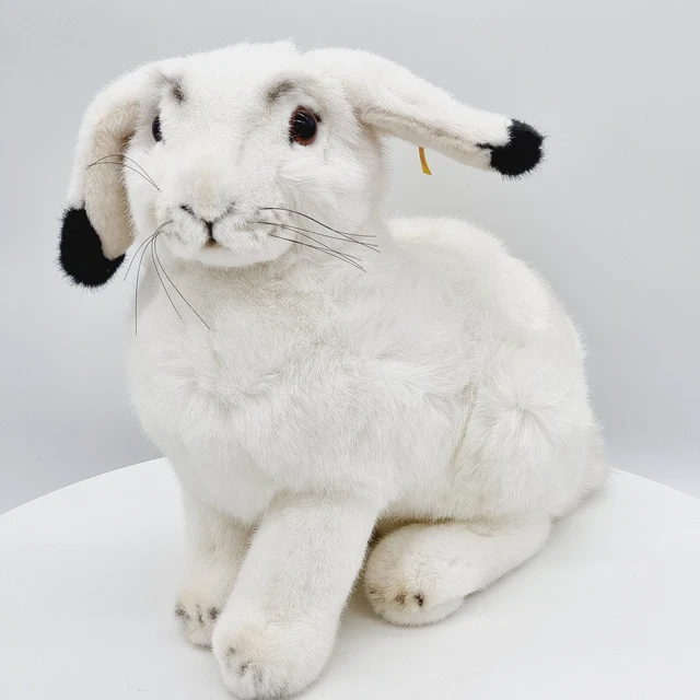 Lapin Des Neiges Steiff 40 Cm - Studio 501203, Jamais Utilisé