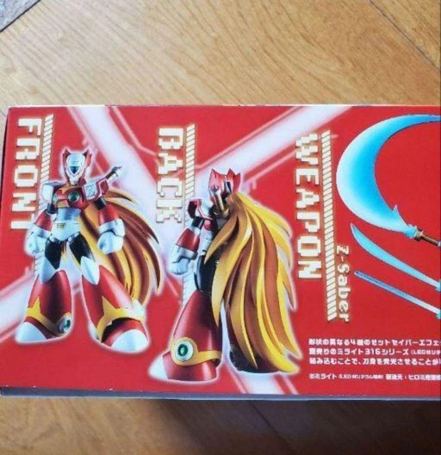 Rockman X Zero 1/12 Scale Full Action Plastic Model Kit Kotobukiya Z-Saber 3