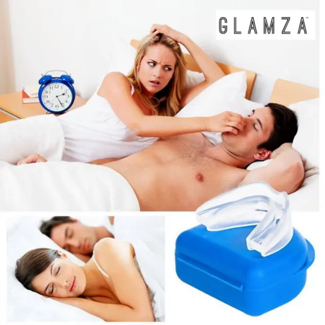 Anti-snoring Snore Stopper Mouthpiece Guard Device Sleep Aid Stop Apnoea Tool