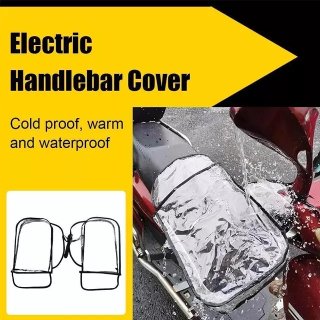 Windproof Handle Waterproof Cover PVC Vehicle Handle Rainproof Shell