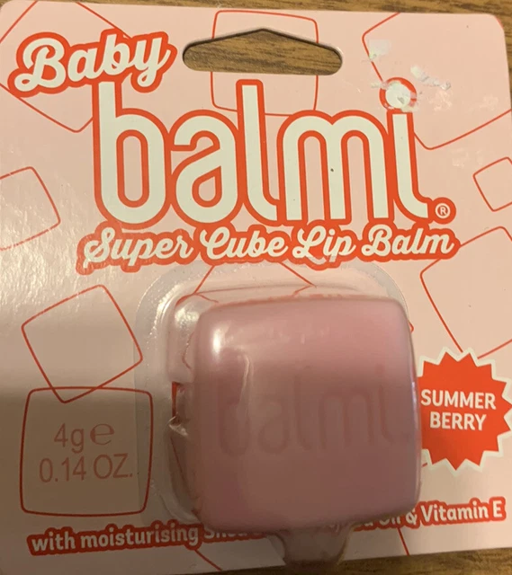 Baby Balmi Super Cube Lip Balm Summer Berry .14 Oz