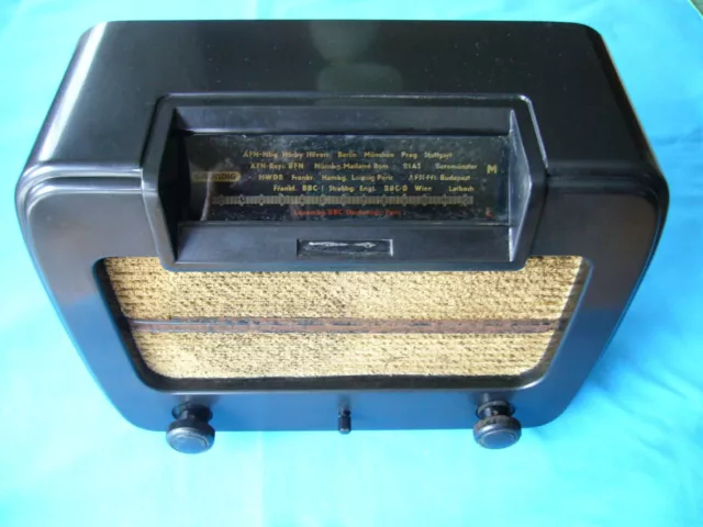 Röhrenradio Grundig Heinzelmann 126W ca. 1949 /1950 defekt an Bastler