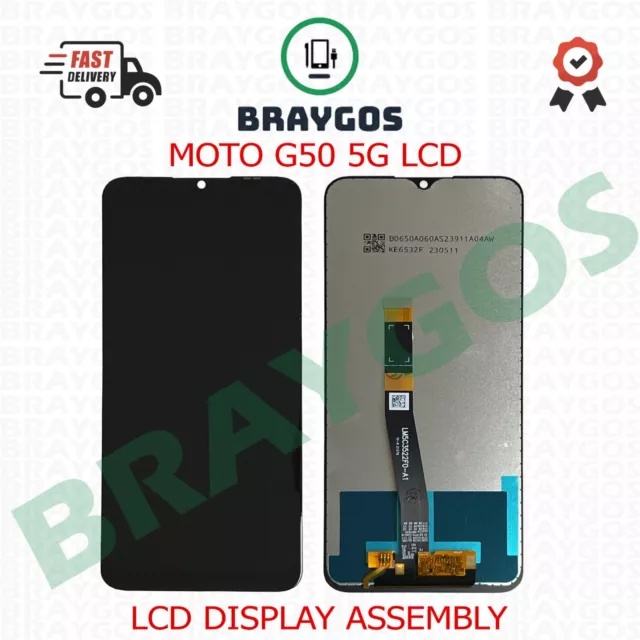 Replacement For Motorola Moto G50 5G LCD Touch Screen Display Assembly Black