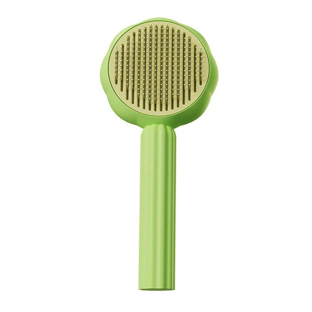 Pet Hair Remover Dog Cat Comb Grooming Massage Deshedding Self Cleaning Brush