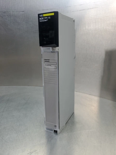 Schneider Electric 140Noe77111 Ethernet 10/100 Base T10 Fx Factorycast.    3A-14