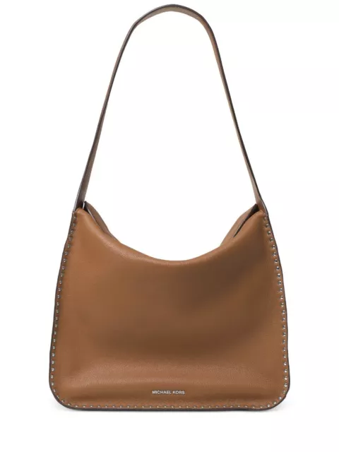 NWT MICHAEL Kors ASTOR LARGE LARGE HOBO ACORN Leather BAG ~MSRP$348