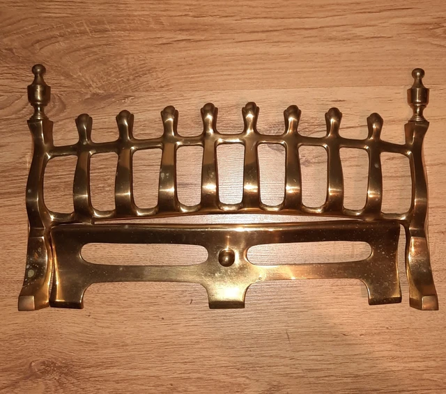 Guardabarros/trastes delanteros de latón vintage 15 pulgadas × 9 pulgadas