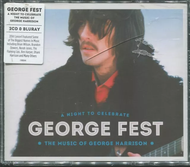 George Fest 2 CD 1 Blu-ray NEW Music of George Harrison Norah Jones Ann Wilson