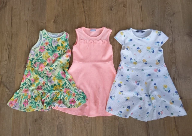 (#364) Pacchetto abito estivo per ragazze Next Primark età 6-7
