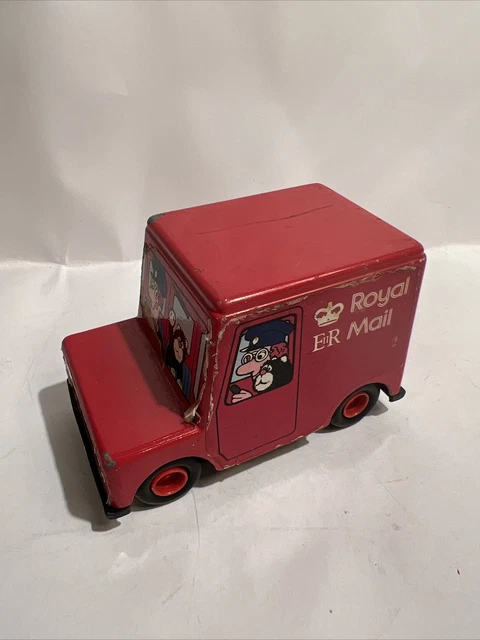 1980'S ~ VINTAGE ~Postman Pat ~ Shape Sorter ~ Van ~ Merit Made In - Foto 7