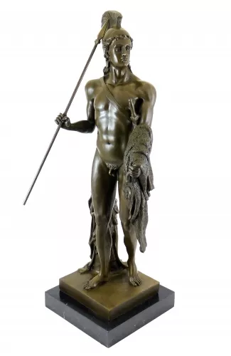 Bronzestatue - Jason mit dem Goldenen Vlies - signiert Bertel Thorvaldsen 3