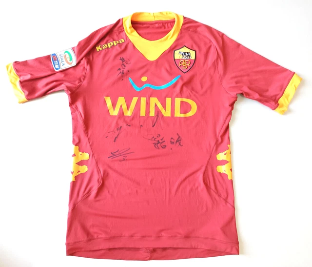 Maillot Vintage AS Roma De Rossi 16 - Saison 2007-2008 Kappa Wind - Taille XL - Occasion