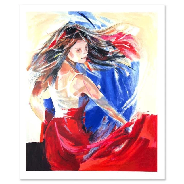 CHRISTINE COMYN HANDSIGNIERT Nummeriert Limitierte Auflage, Loa Damen