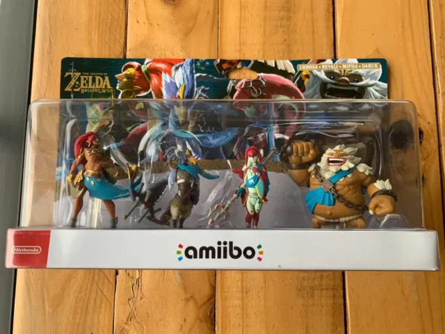 Amiibo The Legend of Zelda BOTW - 4 Prodiges - NEUF
