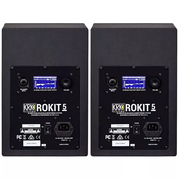 KRK ROKIT RP5G4 5" Studio Monitors (Black Pair) 3