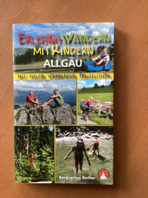 Buch "Erlebniswandern mit Kindern im Allgäu" Rother Bergverlag, unbenutzt