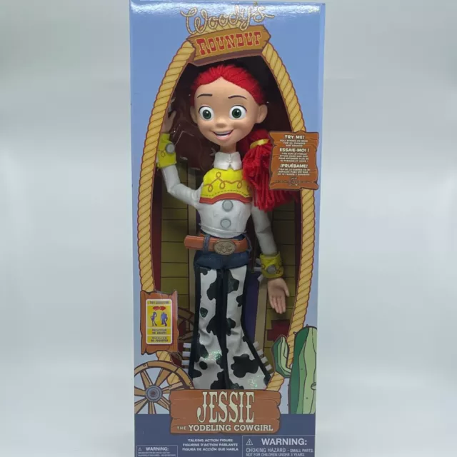 Disney Store Cowgirl Jessie Interactive Talking Action Figure Toy Story NEW