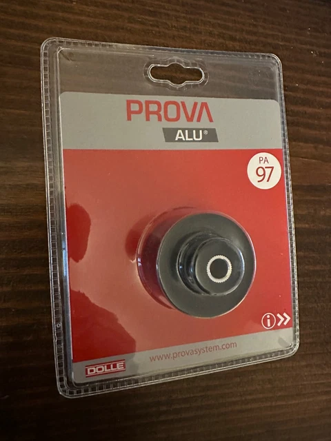 Dolle Prova Alu PA97 - Plantilla de perforación de plástico para conector de pasamanos de madera
