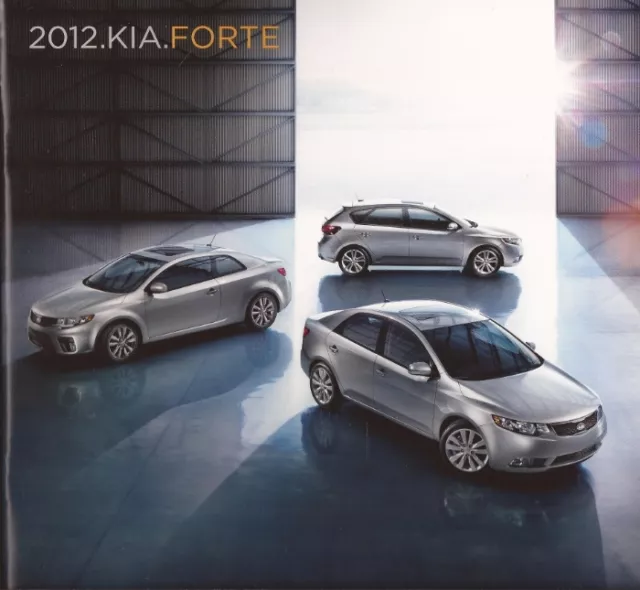 2012 12 KIA  Forte  original sales  brochure MINT