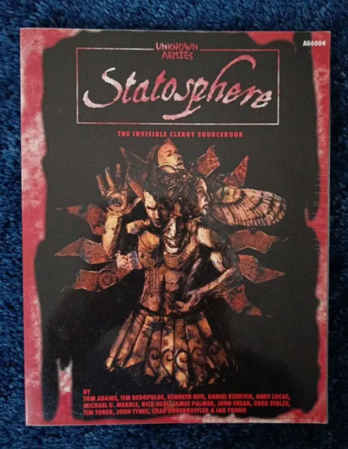 Statosphere: The Invisible Clergy Sourcebook (Unknown Armies) Englisch