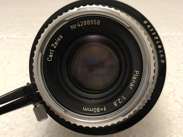 Carl Zeiss Planar f=80mm 1:2,8 Objektiv Für Hasselblad 500C mit  Zubehör