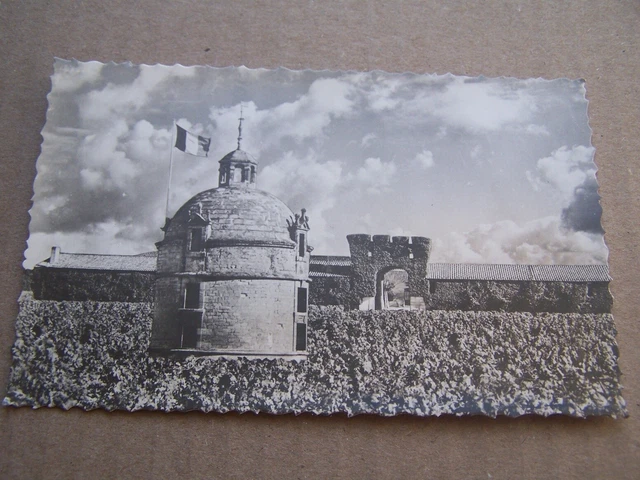 antique photo postcard cpa wine Chateau Latour Pauillac wine label postcard