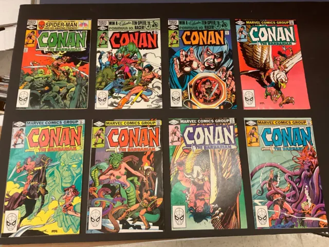 Conan The Barbarian 16 Book Lot #129-141 plus Annuals #5,6,7 VF Marvel 1981