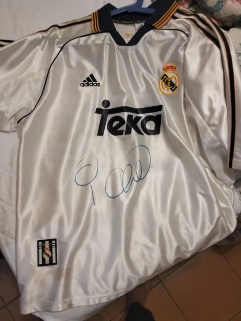 Camiseta futbol Real Madrid Firmada Mijatovic