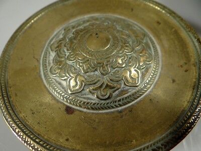 Old Chinese Cast Brass Container Antique