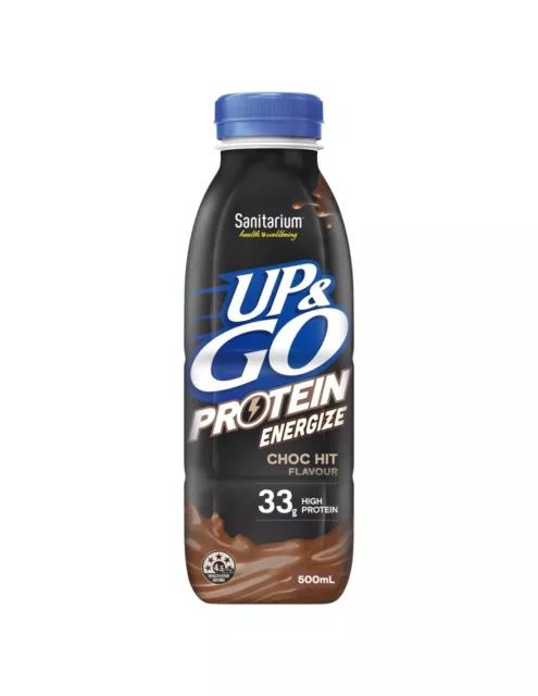 Up & Go Energize Chocolate 500ml x 12