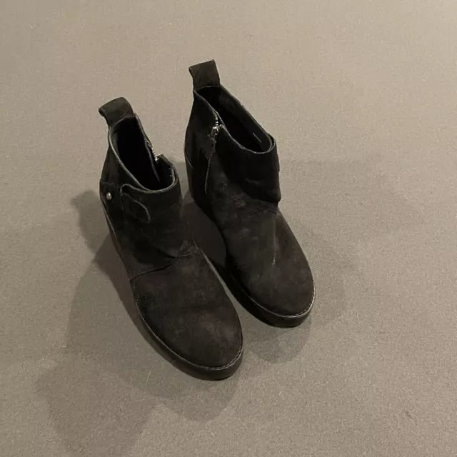 Eileen fisher adele wedge bootie top