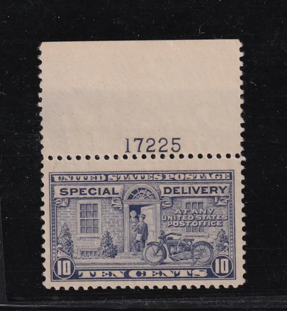 1922 Special Delivery Sc E12a MNH 10c deep ultramarine Hebert CV $295 (AT