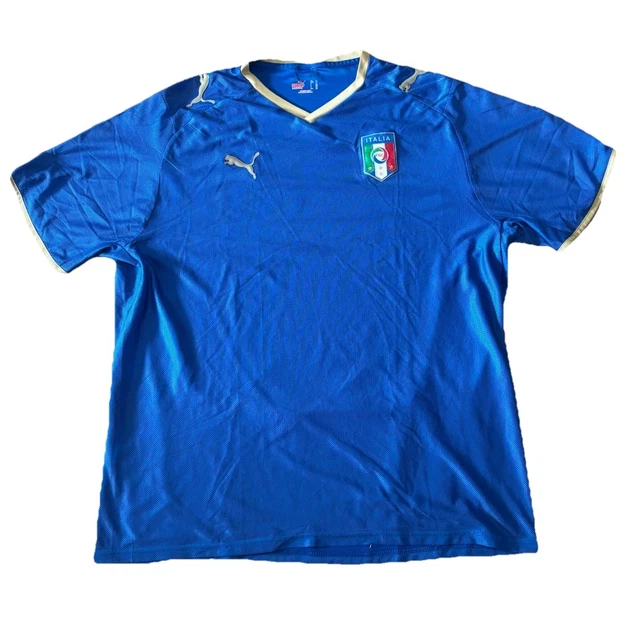 CAMISETA DEPORTIVA LOCAL Puma Italia 2007-08 FIGC Euro TALLA XL
