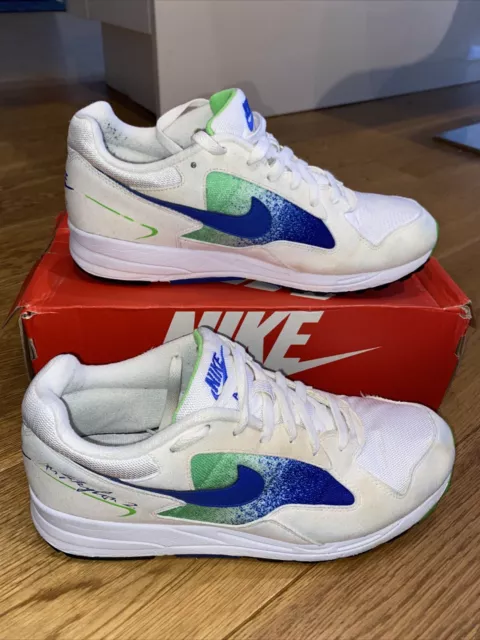 MENS NIKE AIR Skylon 2 White Hyper Royal Green Strike AO1551107 UK